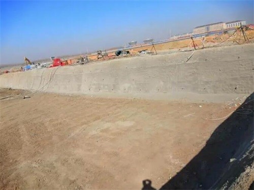 龙山高铁桩基础建设